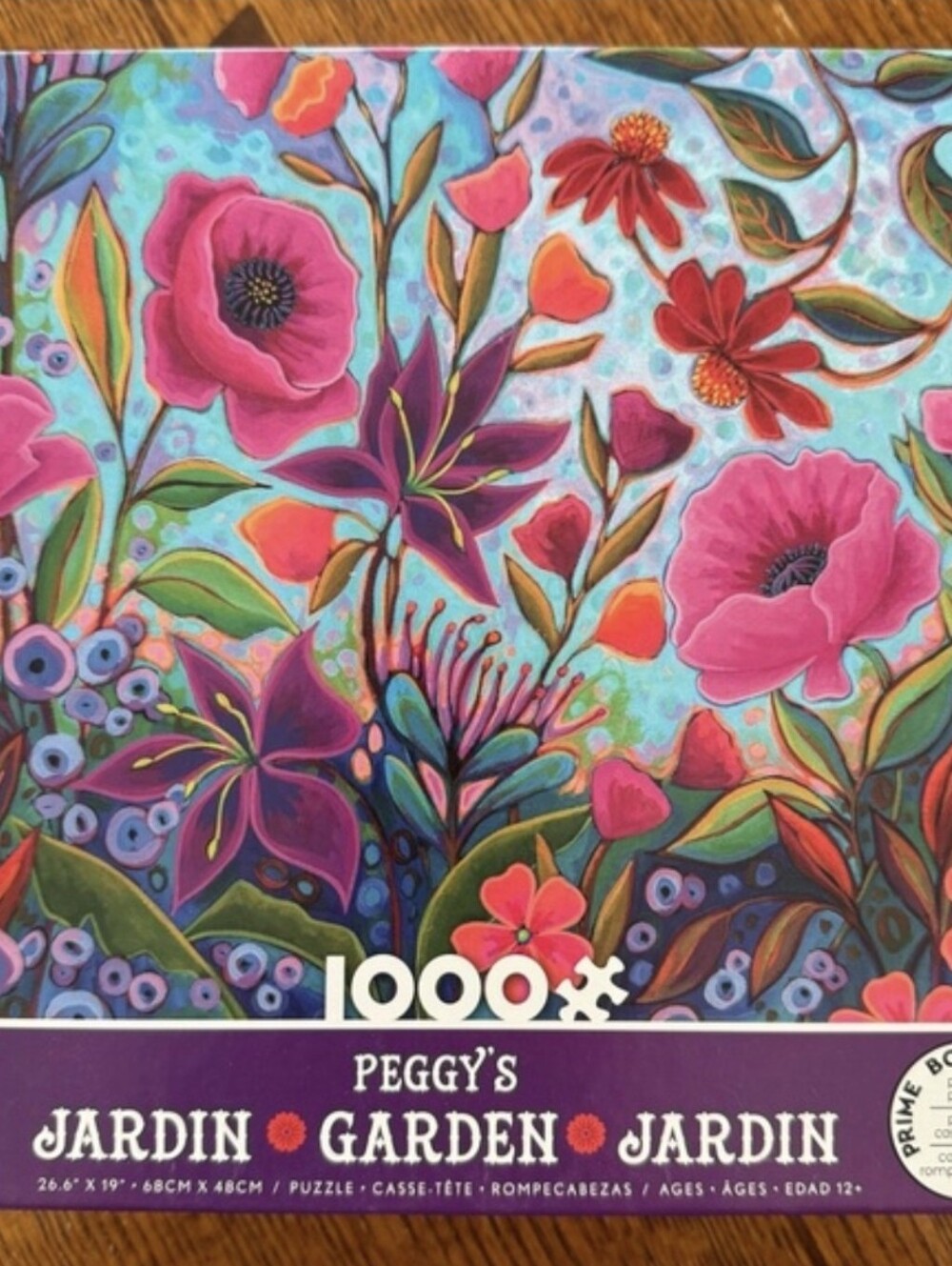 Jardin Garden 1000-Piece Jigsaw Puzzle
